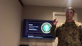 Military and Professional Bearing
