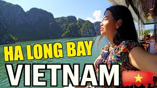 TARA SA HALONG BAY HANOI VIETNAM /EXPLORE NATIN ANG MGA CUEBA AT TRY NATIN ANG KANILANG LOCAL FOODS