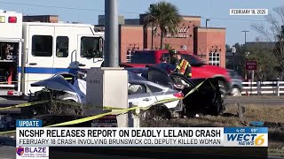 NC State Highway Patrol releases incident report on fatal crash in Leland