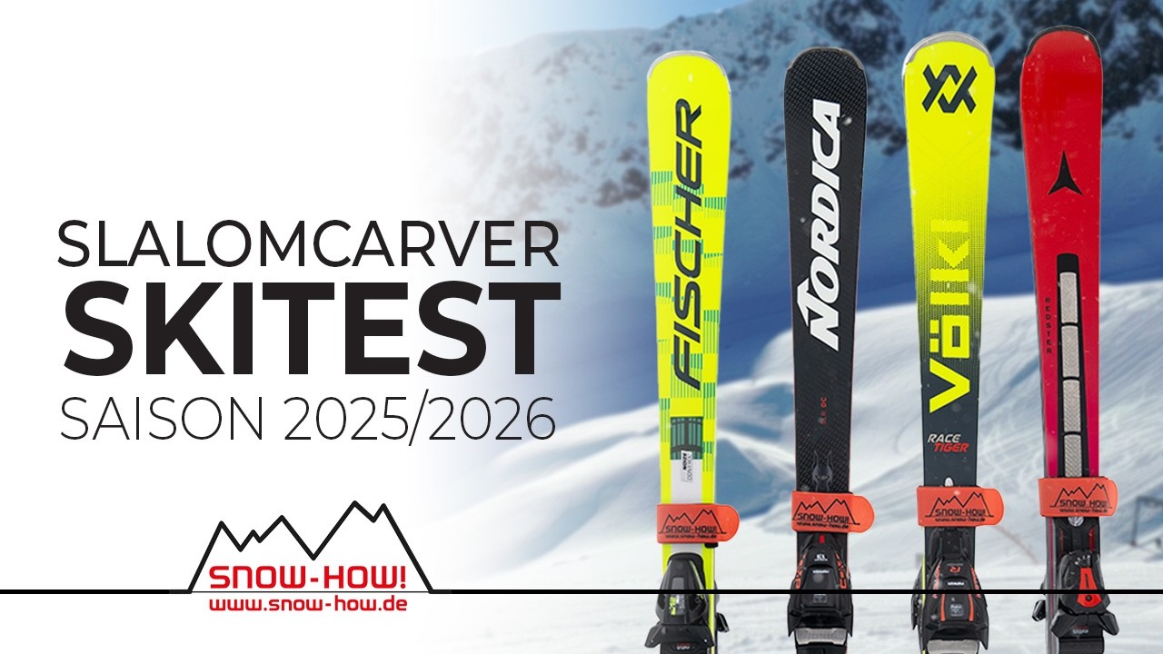 SKITEST Slalomcarver 25/26 I Fischer RC4 Noize, Atomic Redster, Völkl Racetiger, Nordica Dobermann