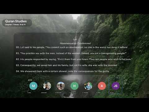 Submitters Quran Study - English - Oct 31, 2023 - [7:76] - Houda