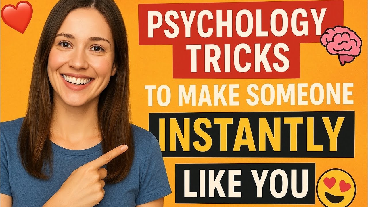 Psychology Tricks to Make someone instantly like you 😍 - YouTube