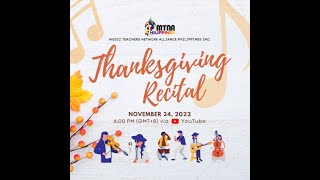 MTNA Thanksgiving Recital