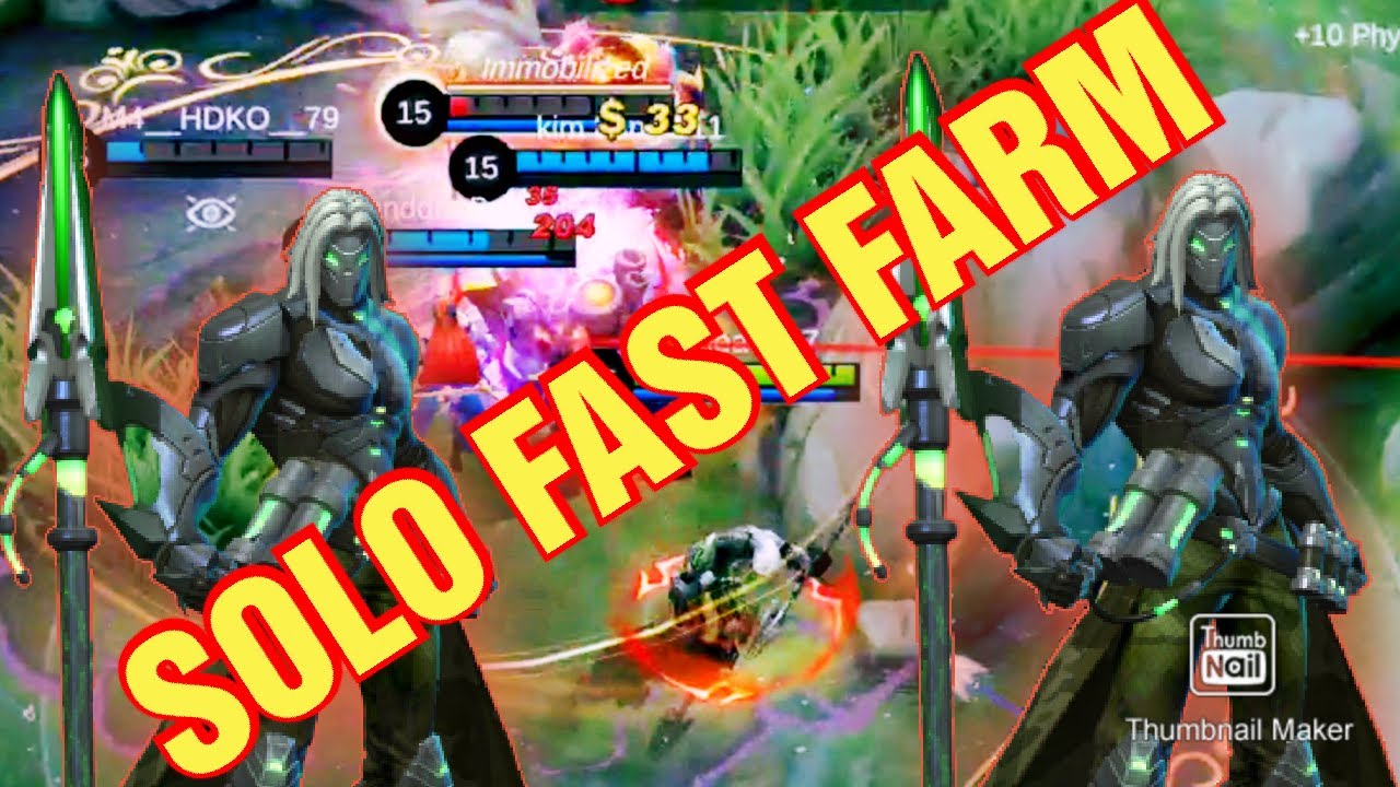 Moskov best build _ Moskov solo _ Moskov fast farm _ Mobile legends