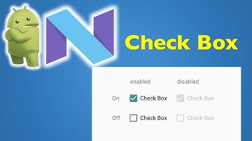 23 Android Material Design- Android Checkbox Design