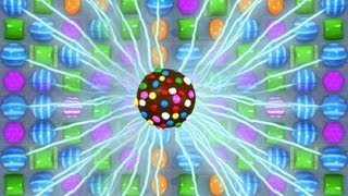 Candy Crush - CRAZY LIGHTNING STRIKE AGAIN COMBO !! screenshot 3