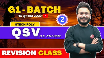 Quantity Surveying & valuation | measurement | G1 Batch | Real Marathon | Civil Engg by Gaurav Sir.