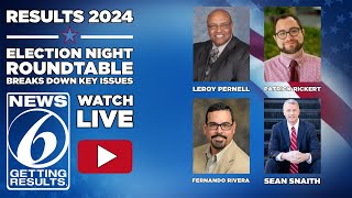 News 6 hosts election night roundtable, breaking down big issues on 2024 ballot