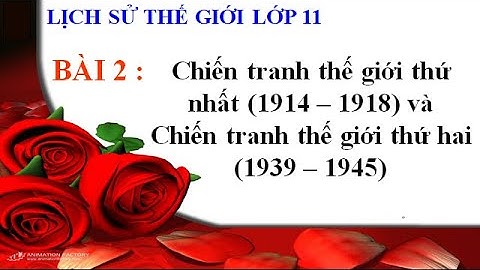 Nguyên nhân sâu xa dẫn đến Chiến tranh thứ hai là gì