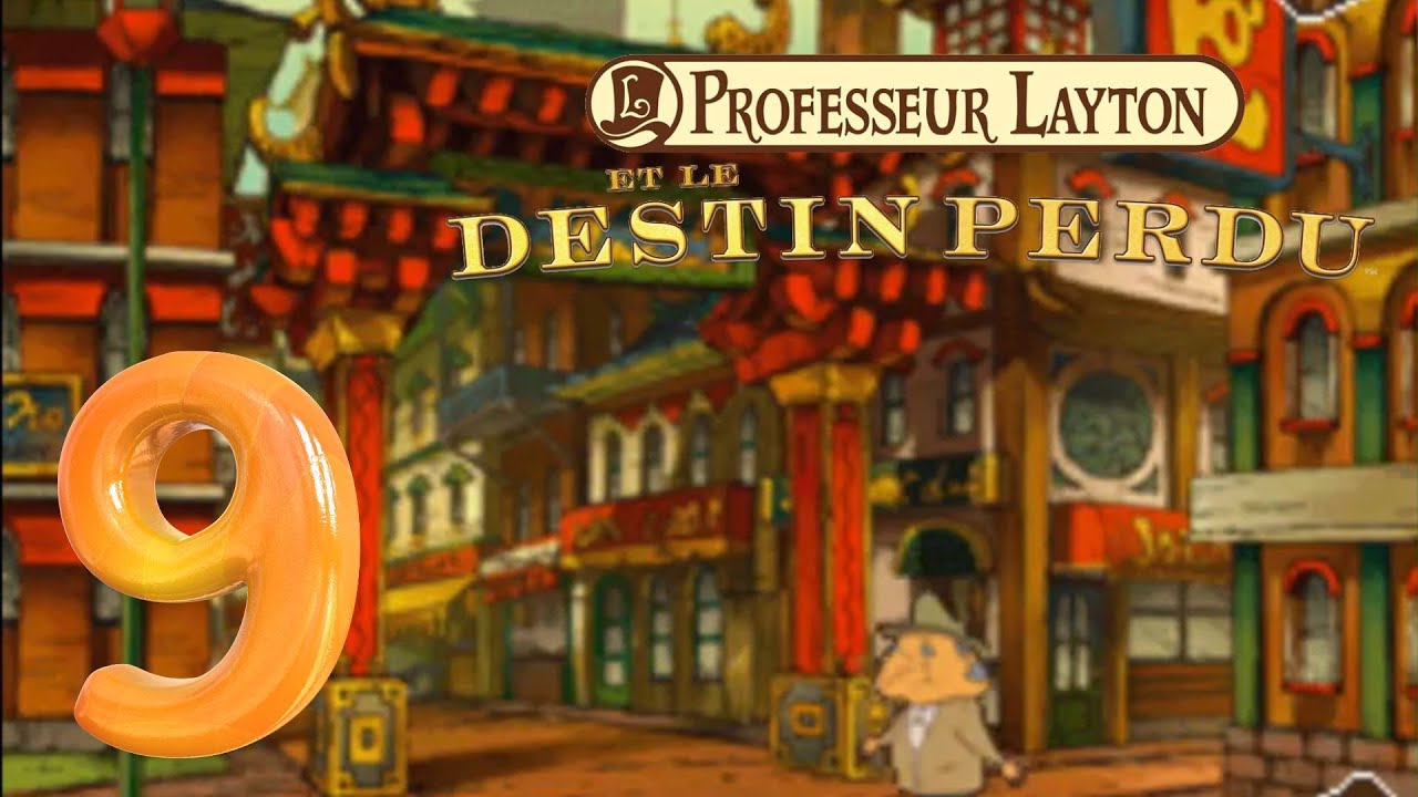 Professeur Layton et le Destin Perdu (Non Commenté) #9 Dans l'Antre Du