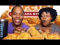 POPEYES INSPIRED MUKBANG!!! FRIED CHICKEN + RED BEANS & RICE + BISCUITS MUKBANG 먹방 EATING SHOW