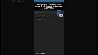Full Format Names in SQL! 🔤 (Capitalize First Letter) Leetcode 1667 #shorts News