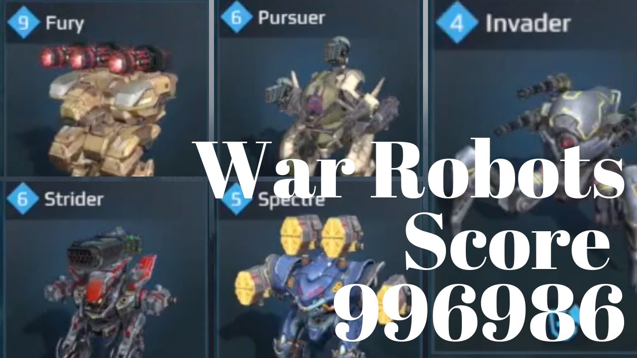 War Robots - Score 996986