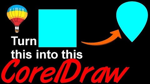 Corel Draw Tips & Tricks Make this shape and start with a Square