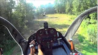 Rotorway 162F, Confined Area Departure, Helicopter perspective