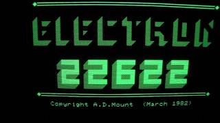 Electron 22622 for the Sharp MZ-80A