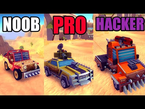 NOOB vs PRO vs HACKER in Zombie Safari