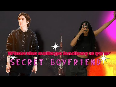 When college badboy is your secret boyfriend || Yoongi ff (1/2)