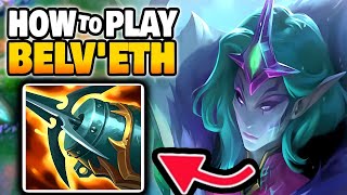 How to play Bel'veth VERY CONSISTENTLY and CARRY | 14.10 by Sawyer Jungle 3,427 views 7 days ago 25 minutes