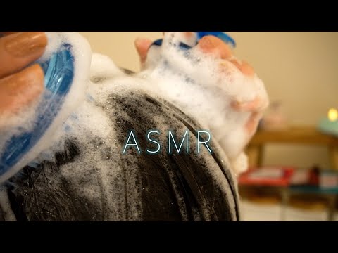 [ ASMR Virtual Spa ] Shampoo, Hair wash, Hair treatment | No Talking