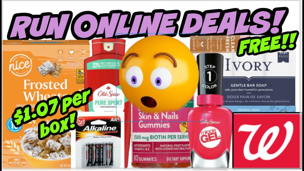 WALGREENS ONLINE DEALS (6/18 - 6/24)