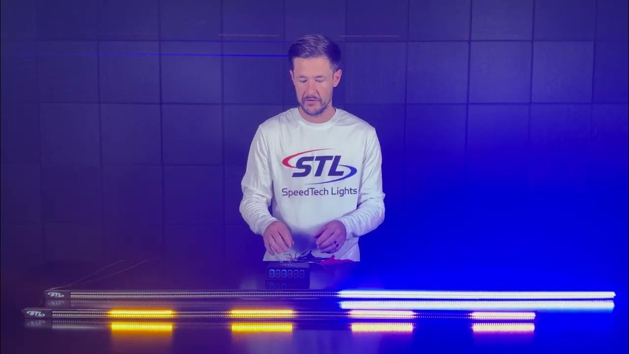 SpeedTech SpotLight Tailgate Warning Light Bars YouTube