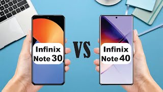Infinix Note 30 vs Infinix Note 40 | Full video comparison