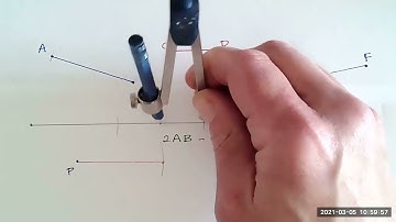 Copying a line segment