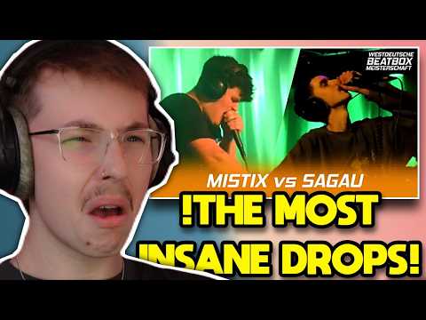 ZHALO Reacts | MISTIX vs. SAGAU | LOOPSTATION FINAL | West German Beatbox Championship 2023