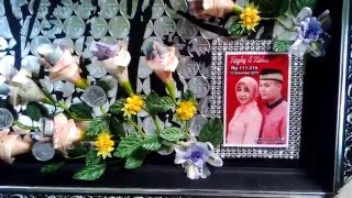 MOZZLE CRAFT Mahar Pernikahan REZKY & KEKEN di PEKANBARU Lukisan Koin Unik Murah