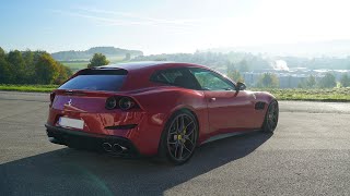 Novitec ferrari gtc4 lusso - power optimized exhaust system with
flap-regulation replacement pipe x-pipe sport metal catalysts
tailpipes...