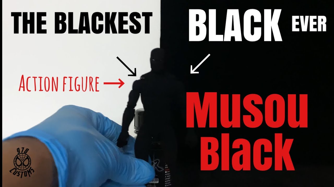 How To Make The World's Blackest Sneakers! 