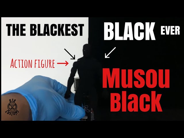 Musou Black - Blackest black : r/minipainting