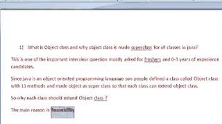 Why every class extends object class in java!