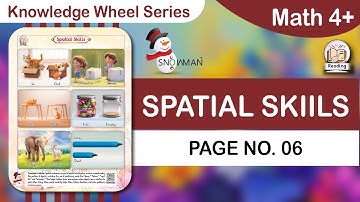Math 4+ Knowledge Wheel | Page 06 | Spatial Skills | Spatial Understanding | Nursery Class
