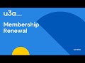 Membership renewal