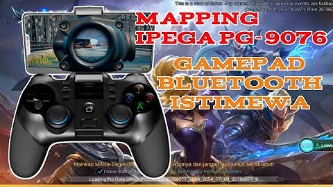Mapping ML Ipega PG-9076 JoystickGaming Bluetooth 2.4G Wireless Controller