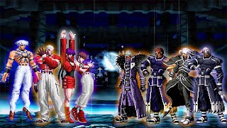 [KOF MUGEN] Bosses Orochi vs Bosses Nests