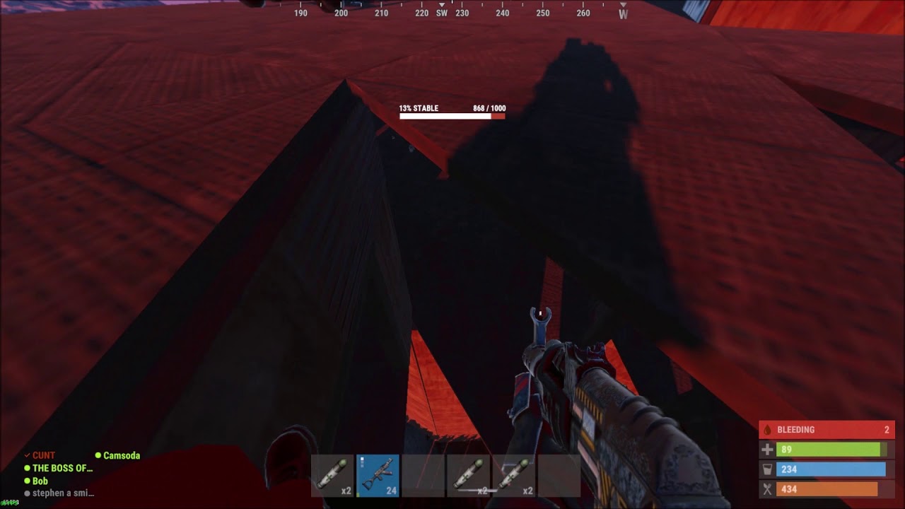 Literal undefeated heli gawd (Rust)