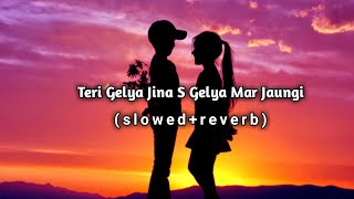 Teri Gelya Jina S Gelya Mar Jaungi || [slowed reverb]#slowedandreverb #lofi