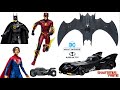 DC Multiverse Flash Movie Batman, Batmobile, The Flash, Supergirl, and More McFarlane Toys Reveals