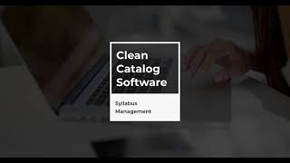 Clean Catalog - Syllabus Management screenshot 1