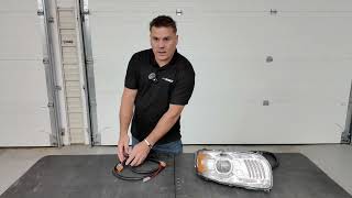 Finally, a Plug-and-Play Headlight Harness for the Peterbilt 589! | JW Speaker 9600 Upgrade