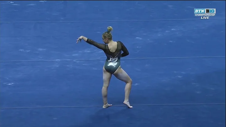 Stefanie Merkle (Ohio State) 2018 Floor Big Ten Ch...