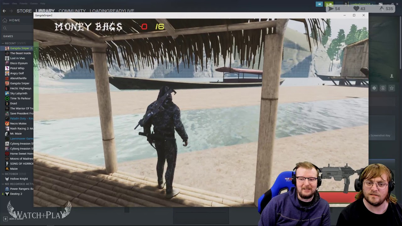 Watch+Play — Gangsta Sniper 2: Revenge / The Warrior of Treasures 2: Skull Hunter / Paladin Duty