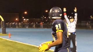 Evan Collier of Brearley catches 4th-quarter TD vs. New Providence