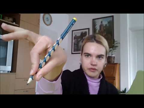 Video: Kako Pravilno Držati Olovku