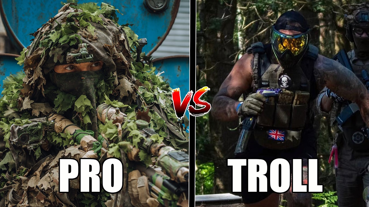 Pro Airsoft Sniper vs Speedsoft Troll (WHO WINS?)