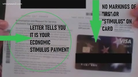 What happens if you throw away your stimulus payment?