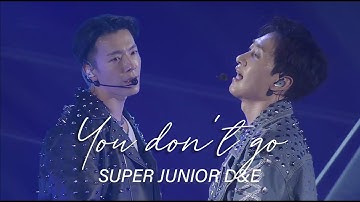 SUPER JUNIOR D&E YOU DON